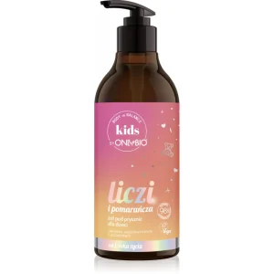 ONLYBIO Body in Balance Kids   Liczi i pomarańcza żel do mycia ciała dla dzieci 400ml