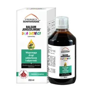 Naturalny Syrop  BALSAM JEROZOLIMSKI DLA DZIECI   200ml