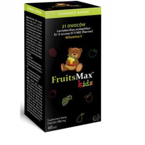 Narum Friuts Max Kids  Probityki + witaminy 60 szt.