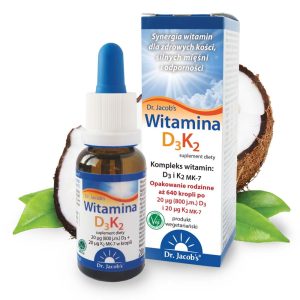 Dr Jacobs  Witamina D3K2     20 ml  ok. 640 kropli