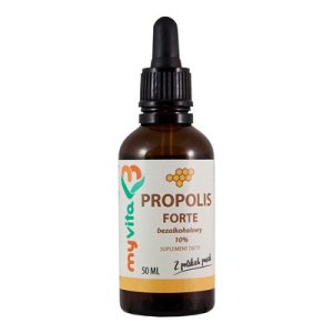 MyVita PROPOLIS  Forte bezalkoholowy 10% krople 50ml
