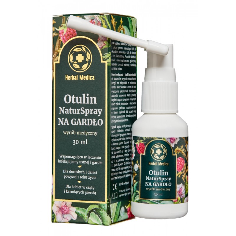 OTULIN  Naturalny  Spray na  gardło dla dzieci i dorosłych 30 ml