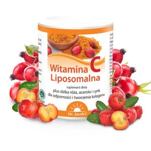 Dr Jacobs    Witamina C  Liposomalna   proszek 150 g    88 porcji !