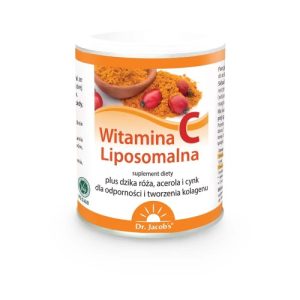 Dr Jacobs    Witamina C  Liposomalna   proszek 150 g    88 porcji !