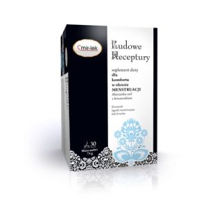 Receptury Ludowe  Komfort w okresie menstruacji  30 saszetek