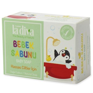 La Diva  Mydło w kostce dla dzieci   120 g