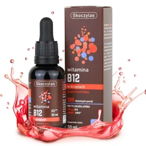 Skoczylas   Witamina B12 w kroplach  (forma metylowana)  30 ml  600 kropli !