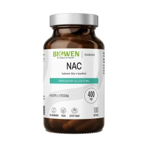 Biowen NAC ( N-acelocysteina) 400 mg 100 kaps.