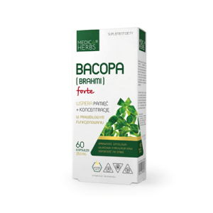 MEDICA HERBS  Bacopa (Brahmi) forte 250mg    60 kaps.