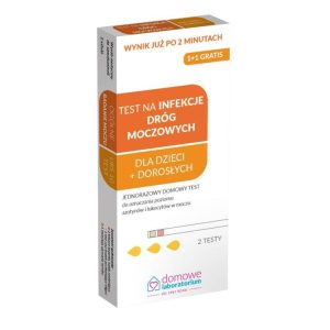 Domowe  Laboratorium     Test na infekcje dróg moczowych dzieci i dorosłych  1 szt.