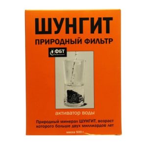 GOLDEN PHARM     Szungit naturalny filtr do wody     500g