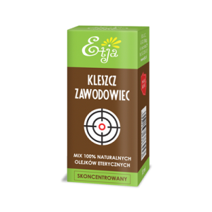 ETJA    Kleszcz zawodowiec – mix 100% naturalnych olejków eterycznych 10ml