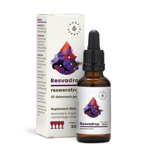 AURA HERBALS    ResvaDrop 2,5% – resweratrol – krople 30ml