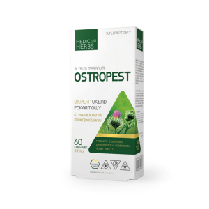 MEDICA HERBS   Ostropest 312mg   60 kaps.  (250mg sylimaryny)