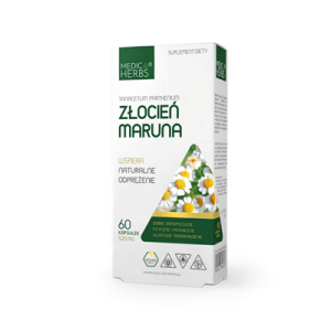 MEDICA HERBS    Złocień Maruna  Na Migrenę  520mg   60 kaps.