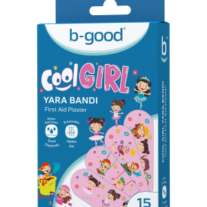B- GOOD Plastry opatrunkowe dla dzieci  COOL GIRL  15szt.