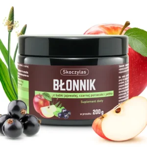 Skoczylas    Błonnik z babki jajowatej, czarnej porzeczki i jabłka   200 g