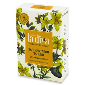 LA DIVA  Mydło w kostce do ciała i włosów  DZIURAWIEC   100 g