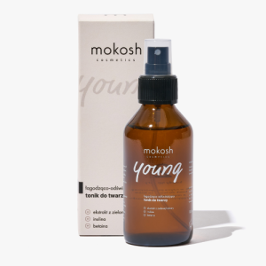 Mokosh  Young   Krok 2     Łagodząco-odświeżający tonik do twarzy 100ml