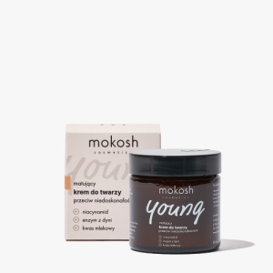 Mokosh   Young | Krok 4 | Matujący krem do twarzy przeciw niedoskonałościom 60ml