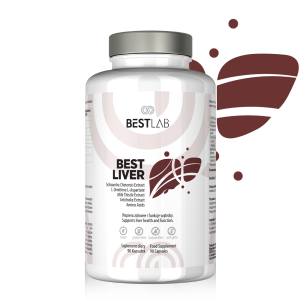 Best Lab  Best Liver  Suplement diety wspierający pracę i regenerację wątroby  90 kapsułek