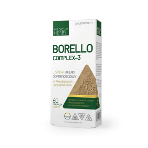 Medica Herbs   Borello Complex – 3  60kaps.