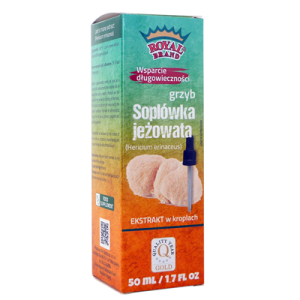 Royal Brand   Soplówka Jeżowata  ekstrakt krople  50 ml