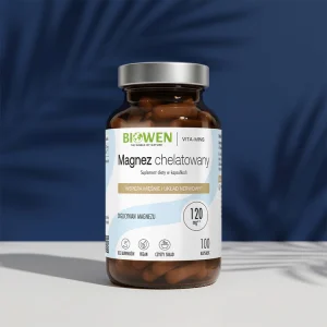 Biowen Magnez chelatowany Diglicynian magnezu 840 mg 100 kaps