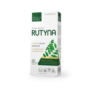 Medica Herbs   Rutyna  350mg, 60 kaps.