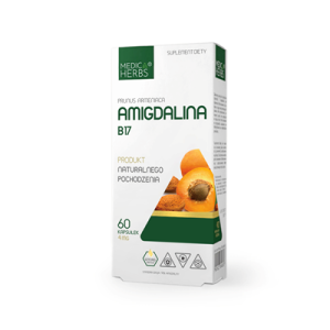 MEDICA HERBS   Amigdalina  B17  4mg   60 kaps.
