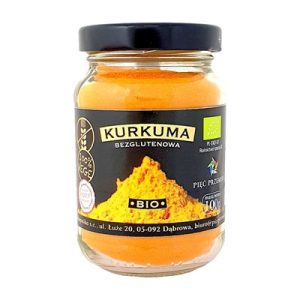 PIĘĆ PRZEMIAN   Kurkuma bezglutenowa   BIO  100g