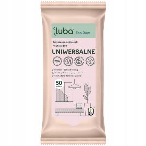 Luba  ECODOM ściereczki czyszczące UNIWERSALNE   50 szt