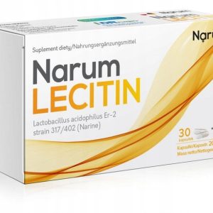 Narum  Lecitin   Dobra pamięć i koncentracja   30 kaps.