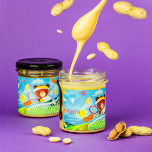 Pasieki Sadowskich   MIODZIŚ  Pasta orzechowa  300 g