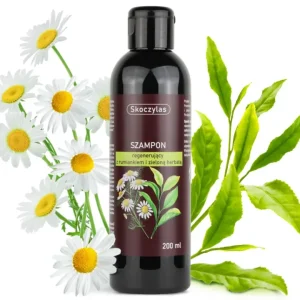 Skoczylas  Szampon  regenerujący z rumiankiem i zieloną herbatą – 200 ml