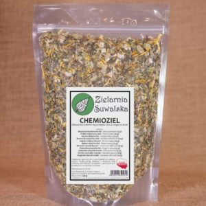 Zielarnia Suwalska   Mieszanka ziołowa na oczyszanie organizmu ,krwi  Chemioziel 245 g wg Grzegorza Sroki