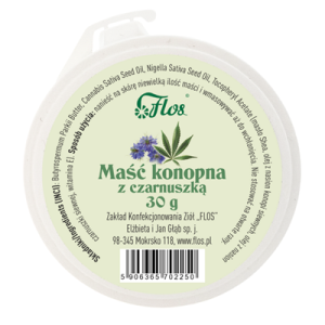 Flos  Maść konopna z czarnuszką 30g