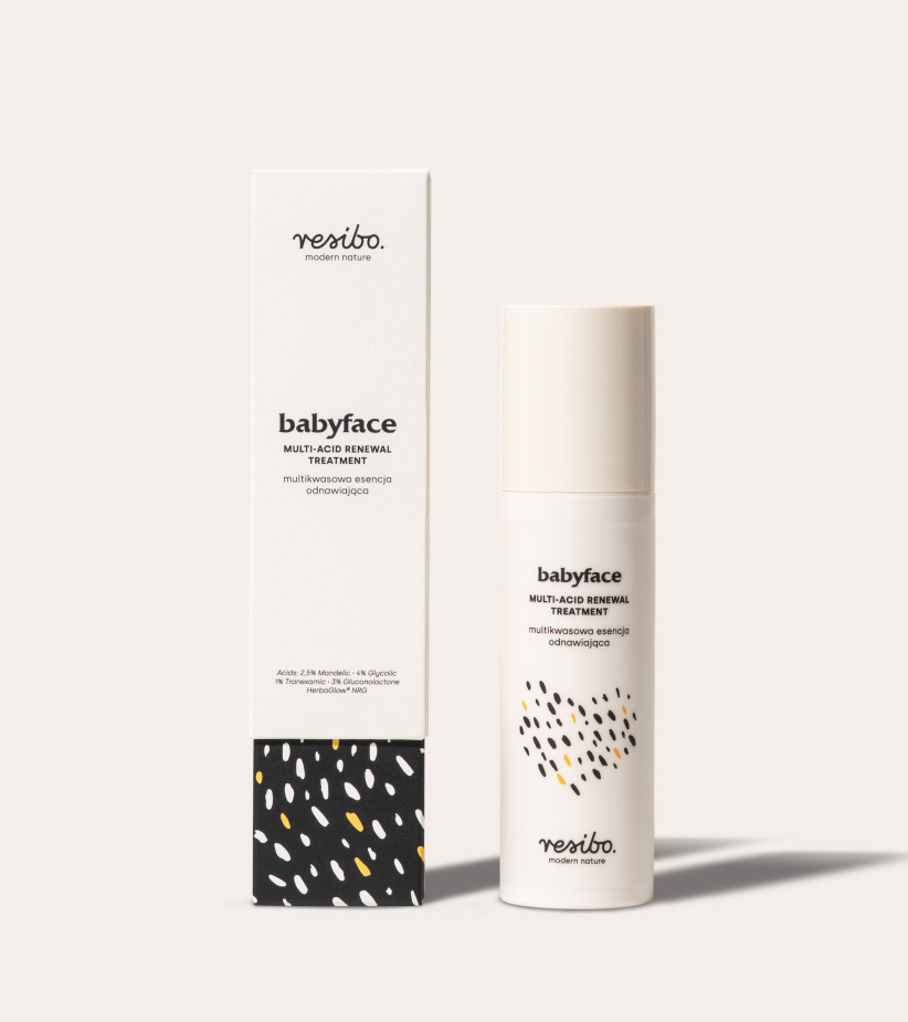 Resibo Babyface Multikwasowa esencja odnawiająca 30 ml