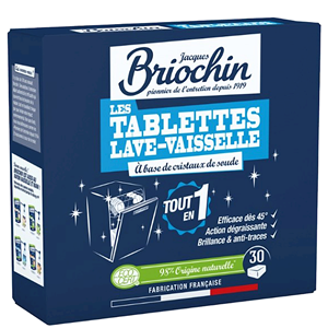 Briochin  Eco  Tabletki  do  zmywarek  silnie  odtłuszczające  30 szt