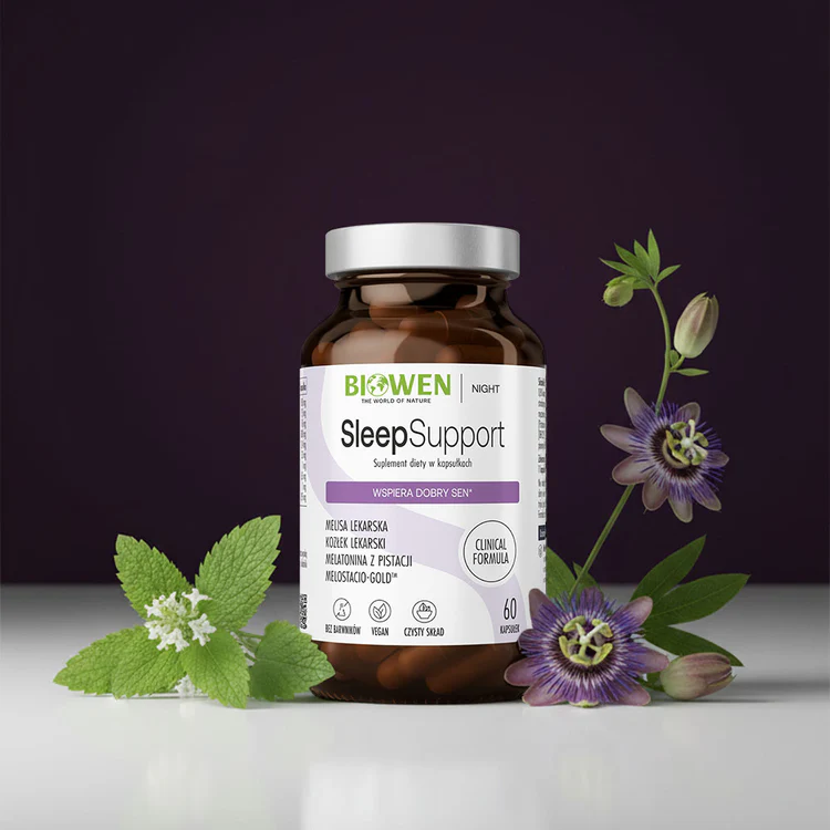 Biowen SleepSupport Wspiera dobry sen 60 kaps.