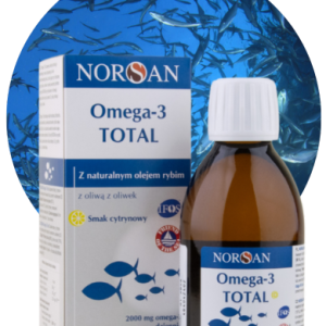 Norsan   Olej Omega 3  Smak Cytrynowy  200 ml
