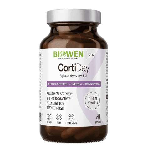 Biowen CortiDay Kortyzol Dzień Suplement diety 60 kaps - obrazek 2
