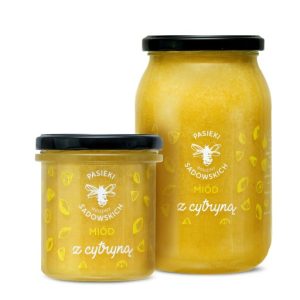 Pasieki Sadowskich   Miód wielokwiatowy z liofilizowaną cytryną  430 g