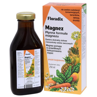 FLORADIX Magnez płynna formuła magnezu 250ml
