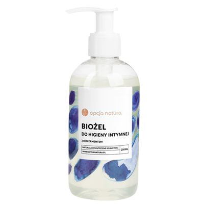 Opcja Natura Biożel do higieny intymnej z biofermentem 250ml