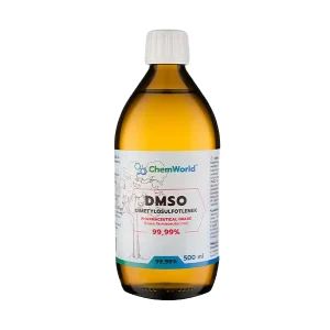 ChemWorld DMSO 99,99 % Czystość Farmaceutyczna 500 ml