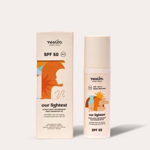 Resibo Our Lightest Ultralekki krem do twarzy z antyoksydantami SPF 50 50 ml