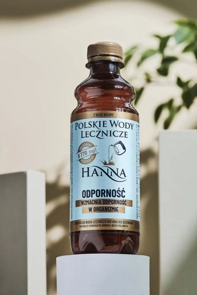 Polskie wody lecznicze Woda HANNA Odporność 330 ml - Image 2