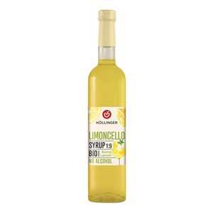 Hollinger  Bio Syrop do napoi i drinków  Limoncello  500 ml