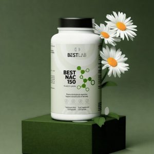 Best Lab  BestNAC 150 Suplement diety z N-acetylocysteiną w precyzyjnej dawce (dzieci)  150 mg  120 kaps.